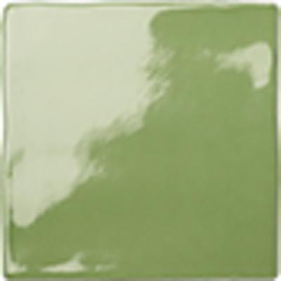 Sottocer Harmony Wandtegel | 15x15 cm | Glans Groen Sottocer Harmony Wandtegel | 15x15 cm | Glans Groen