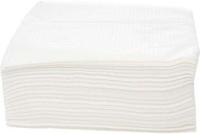 Servetten 24x24cm 1 laags 400 stuks wit - thumbnail