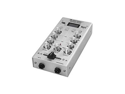 Omnitronic Gnome-202P Mini Mixer zilver - thumbnail