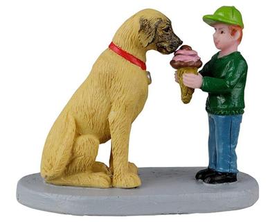 Lemax best friends share kerstdorp figuur type 2 Caddington Village 2022