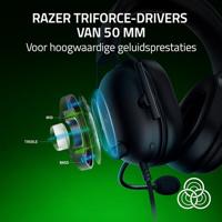 Hoofdtelefoon met microfoon Razer BLACKSHARK V2 X Zwart - thumbnail
