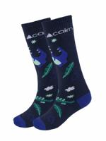 Cairn Skisokken Kinderen 2-pack Night Sky Dino-19/22 - thumbnail