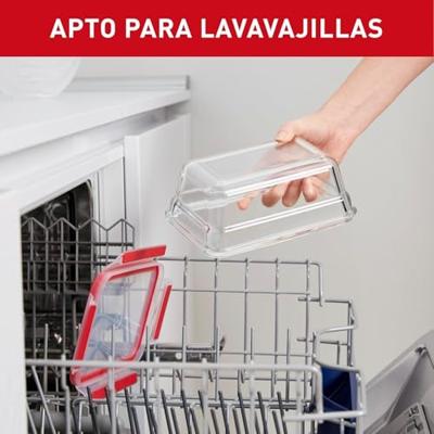 Tefal masterseal glass 3l rechthoekig