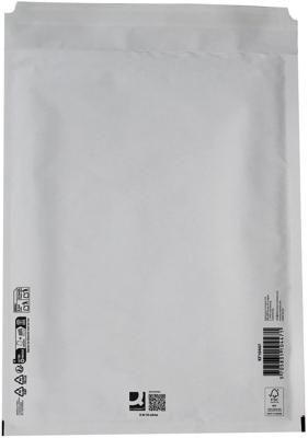 Q-CONNECT luchtkussenenveloppen, wit, 8-H, 290 x 370 mm, doos van 100 stuks