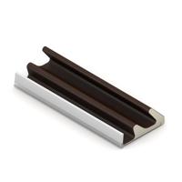 Q-Lon kaderprofiel QL3091 zwart 15mm - thumbnail