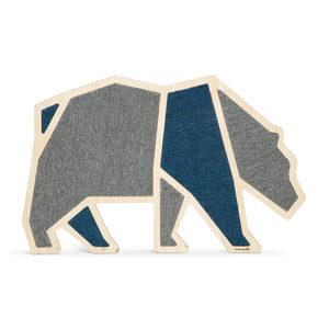 Beeztees Blue Bear - Krabplank - Hout - 84x54x1,8 cm