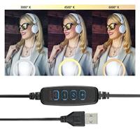 Hama Led-ringlamp SpotLight FoldUp 102 Set V. Smartphones Vouwbaar 10,2" - thumbnail