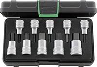 Stahlwille Dopsleutelset | 10-delig | 1/2 inch | 4-19 mm voor binnenzeskant | 1 stuk - 96031508 96031508 - thumbnail