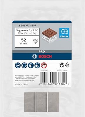 Bosch Accessories 2608601415 2608601415 Segmenten voor droogboorkronen 3 stuk(s) Bosch Accessories 2608601415 2608601415 Segmenten voor droogboorkronen 3 stuk(s)