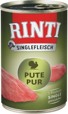 RINTI Singlefleisch Exclusive Turkey - natvoer voor honden - 400g