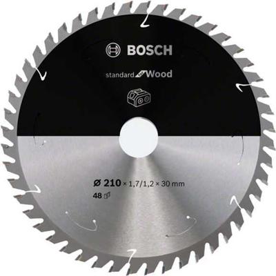 Bosch Accessories 2608837714 2608837714 Hardmetaal-cirkelzaagblad 210 x 30 mm Aantal tanden: 48 1 stuk(s) Bosch Accessories 2608837714 2608837714 Hardmetaal-cirkelzaagblad 210 x 30 mm Aantal tanden: 48 1 stuk(s)