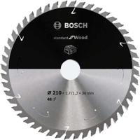 Bosch Accessories 2608837714 2608837714 Hardmetaal-cirkelzaagblad 210 x 30 mm Aantal tanden: 48 1 stuk(s) - thumbnail