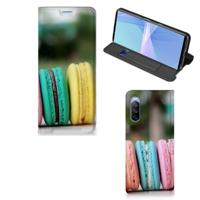 Sony Xperia 10 III | Flip Style Cover | Macarons - thumbnail