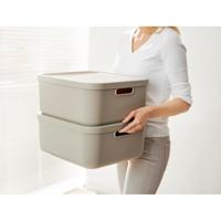 Rotho Albula Opbergbox 12L Cappuccino - thumbnail