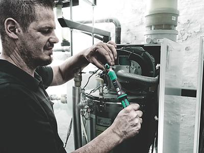 Wera Safe-Torque A 2 draaimomentsleutel met 1/4" zeskantaandrijving, 2-12 Nm, 2-12 Nm - 05075801001