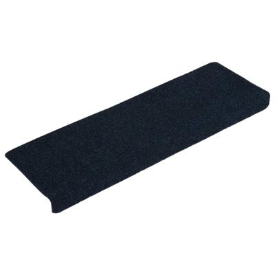 VidaXL Trapmatten 15 st 65x21x4 cm naaldvilt blauw