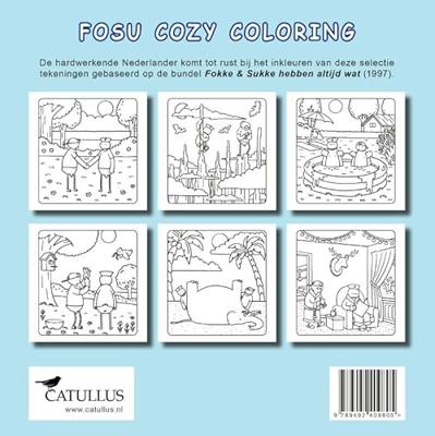 Fokke & Sukke FoSu Cozy Coloring Fokke & Sukke FoSu Cozy Coloring