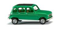 Wiking 0224 46 H0 Auto Renault R4 met vouwdak groen - thumbnail