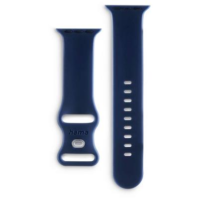 Hama Apple Watch Polsband 42/44/45/49 mm Blauw Hama Apple Watch Polsband 42/44/45/49 mm Blauw