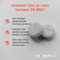 Intoleran Lactase 20.000 FCC Breektabletten - thumbnail