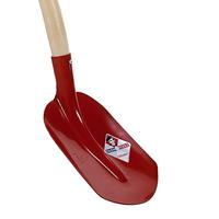 Schepbats 130 cm rood met T-greep 28 x 23,5 cm - thumbnail
