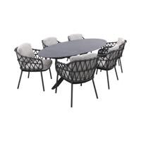 4SO Calpi/Privada 240x107 - Ovale tuinset - 7-delig - thumbnail
