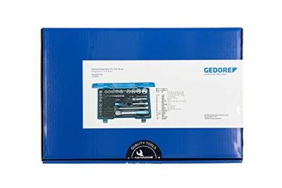 Gedore Dopsleutelset 1/4" + 1/2" - 1550691