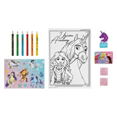 Undercover Unicorn academy knutselbox, 21dlg