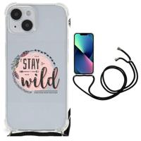 iPhone 14 Plus Stevig | Bumper Hoesje | Boho Stay Wild - thumbnail