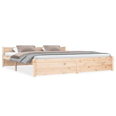 Bedframe massief hout 180x200 cm