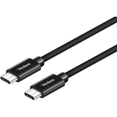 USB-C-kabel Yenkee YCU C102 BK Zwart 2 m