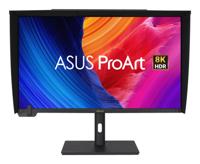 ASUS ProArt Display 8K PA32KCX, professionele monitor 32 inch UHD IPS (7680 x 4320), 60 Hz, 5 ms (GTG), geïntegreerde Colorimetto, automatische kalibratie, Dolby Vision, 97% DCI-P3, ergonomische - thumbnail