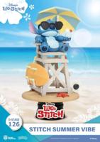 Beast Kingdom Lilo & Stitch: Stitch Summer Vibe DS-126 D-Stage Standbeeld - thumbnail