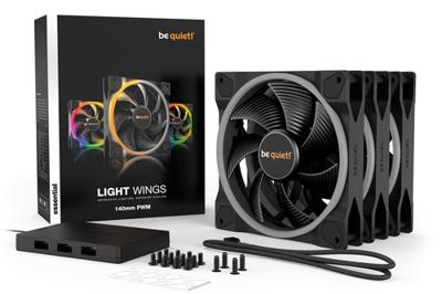 Be Quiet! Light Wings 140mm PWM 3-pack
