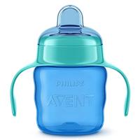 Philips Avent Lekvrije Beker Blauw 200ml - thumbnail