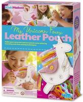 4M maak je eigen leren eenhoorn etuitje - thumbnail