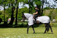 LeMieux Fly Rider Rug grijs maat:l - thumbnail