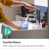 Hansgrohe Zesis S wastafelmengkraan - coolstart - chroom 74721000 - thumbnail