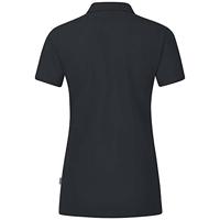 JAKO C6321D Polo Organic Stretch Dames - Antraciet - 42 - thumbnail