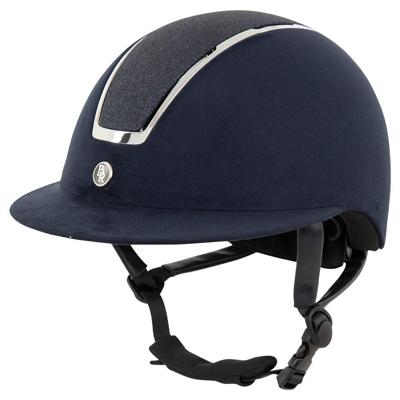 BR Omega Glitter cap donkerblauw maat:57-60