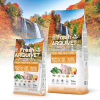 ARQUIVET Fresh Turkey and fish - halfvochtig hondenvoer - 10kg - thumbnail