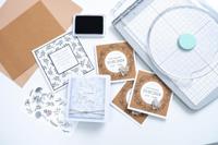 Sizzix • clear stamp set garden botanicals 17pcs - thumbnail