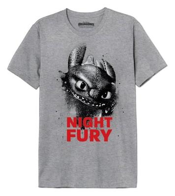 How to Train Your Dragon T-Shirt Night Fury Size M
