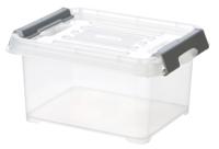 Curver 248389 Opbergbox HANDY Stapelbaar (l x b x h) 215 x 170 x 100 mm Transparant 1 stuk(s) - thumbnail
