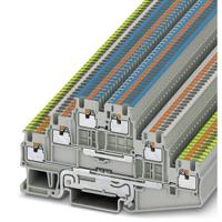 Phoenix Contact 3213755 Aardklem 3-etages 3.5 mm Snelaansluiting Grijs 50 stuk(s) - thumbnail