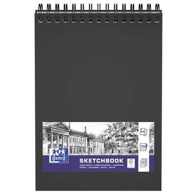 Schetsboek oxford a4 50 vel spiraal | 5 stuks