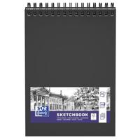 Schetsboek oxford a4 50 vel spiraal | 5 stuks - thumbnail