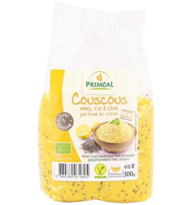 Couscous mais rijst en chia citroen bio