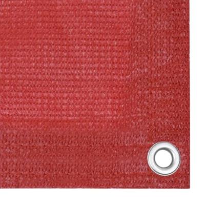 VidaXL Balkonscherm 75x600 cm hdpe rood VidaXL Balkonscherm 75x600 cm hdpe rood