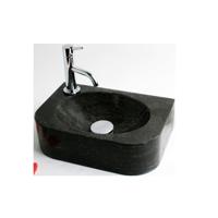 FonteinPack Flow hardsteen links 35x24x10cm (Keuze uit 18 kranen) - thumbnail